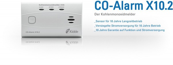 Kidde CO-Alarm- X10.2